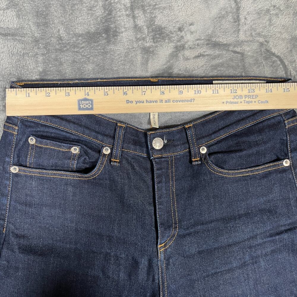 Rag & Bone High Rise Skinny Jeans Womens Size 31 Heritage Wash Denim Casual Pant - Picture 5 of 12